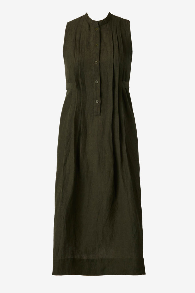 Dark green swim dress cover up