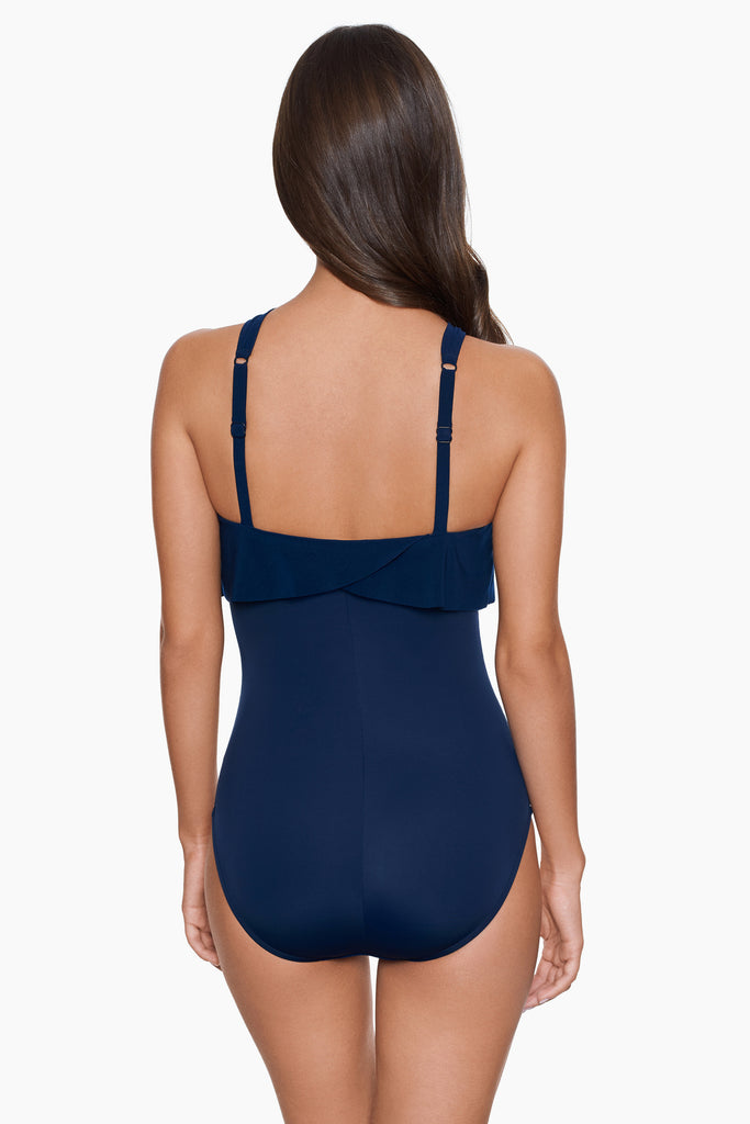 Back view of the Magicsuit Swimsuit with Adjustable Straps