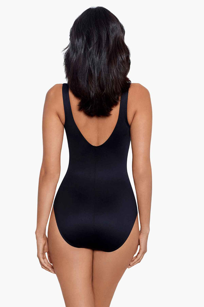 Scoop Back Solid Miraclesuit  swimsuit